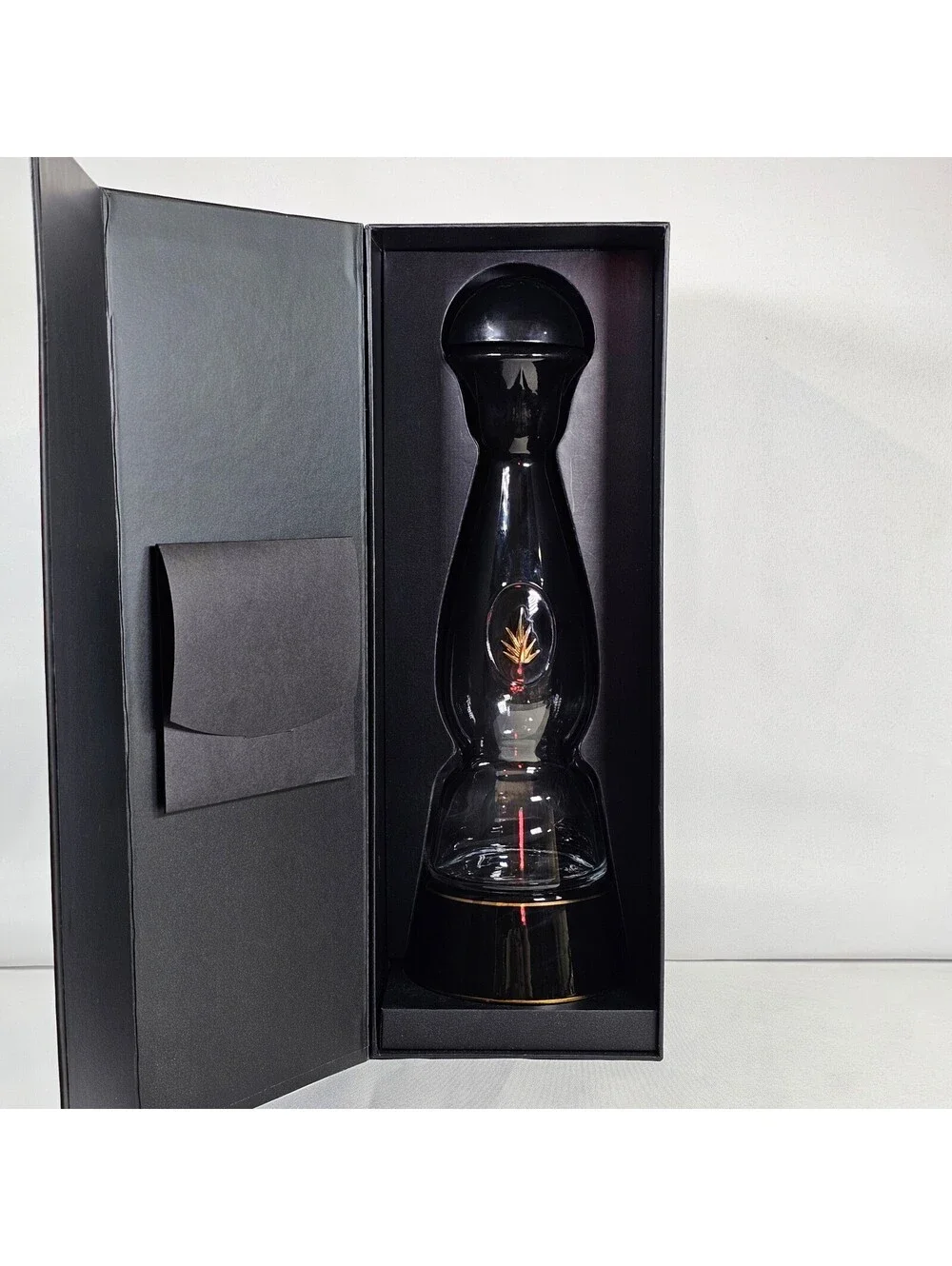 Clase Azul Gold Tequila Empty Bottle Decanter 750ml w/ Original Box Collectible